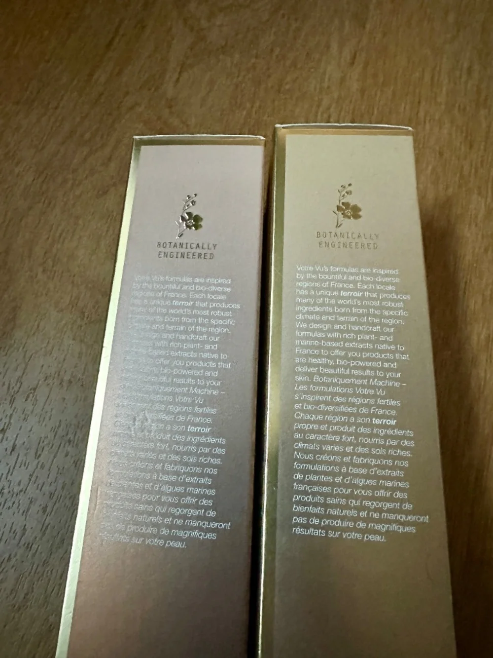 NEW Votre Vu Silk Stockings Leg Lustre Set of 2 Deep Bronze+ Golden Bronze 100ml
